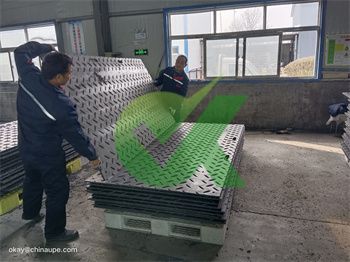 customized size skid steer ground protection mats supplier Spain